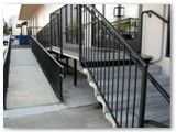 Closed Cantilever Ramp and Stairs