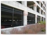 Parking Garage Picket Fence